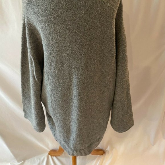 VINCE Textured Cardigan Open Front NWT Size SMALL Grey $395 - Picture 4 of 8